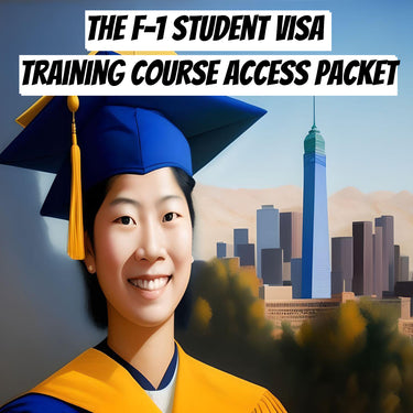 F-1 student visa training course acces packet